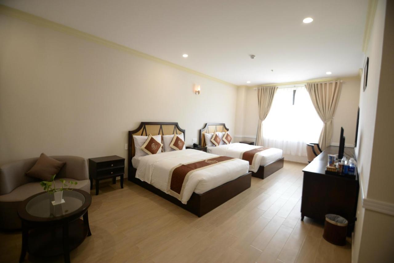 Que Toi Hotel Soc Trang Bagian luar foto