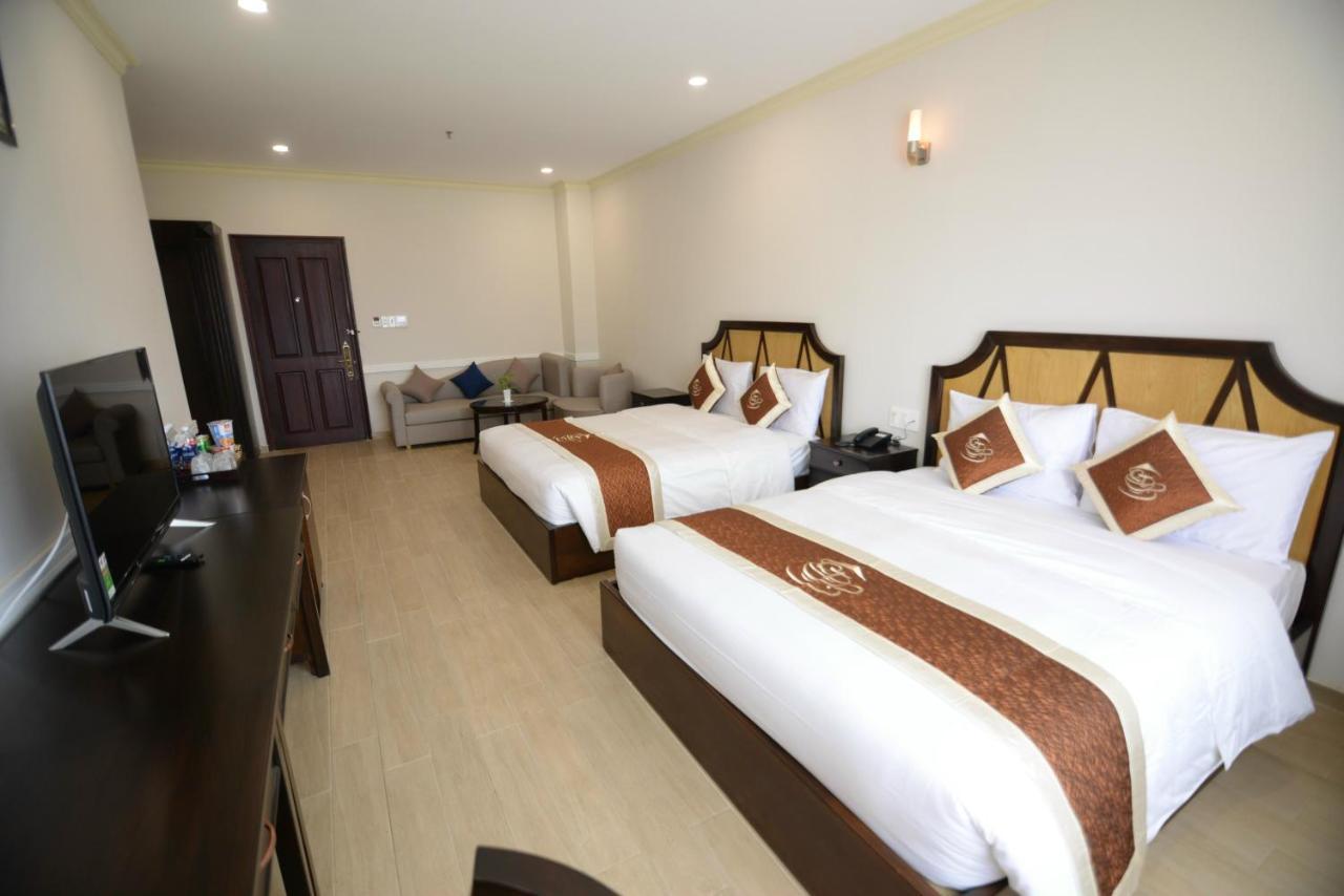 Que Toi Hotel Soc Trang Bagian luar foto