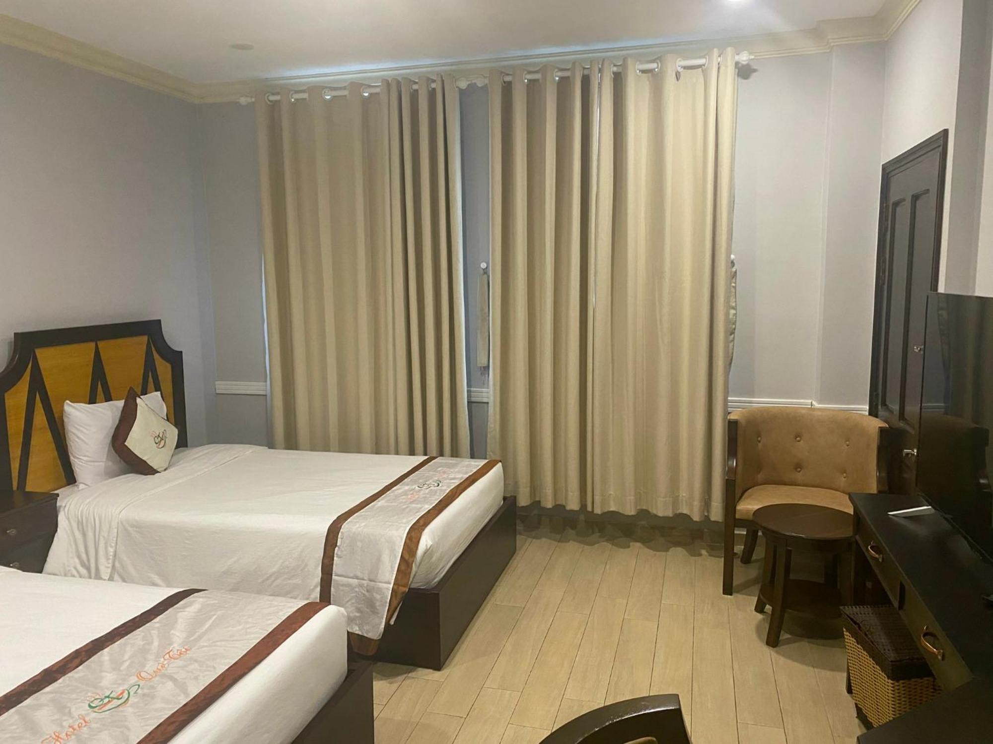 Que Toi Hotel Soc Trang Bagian luar foto