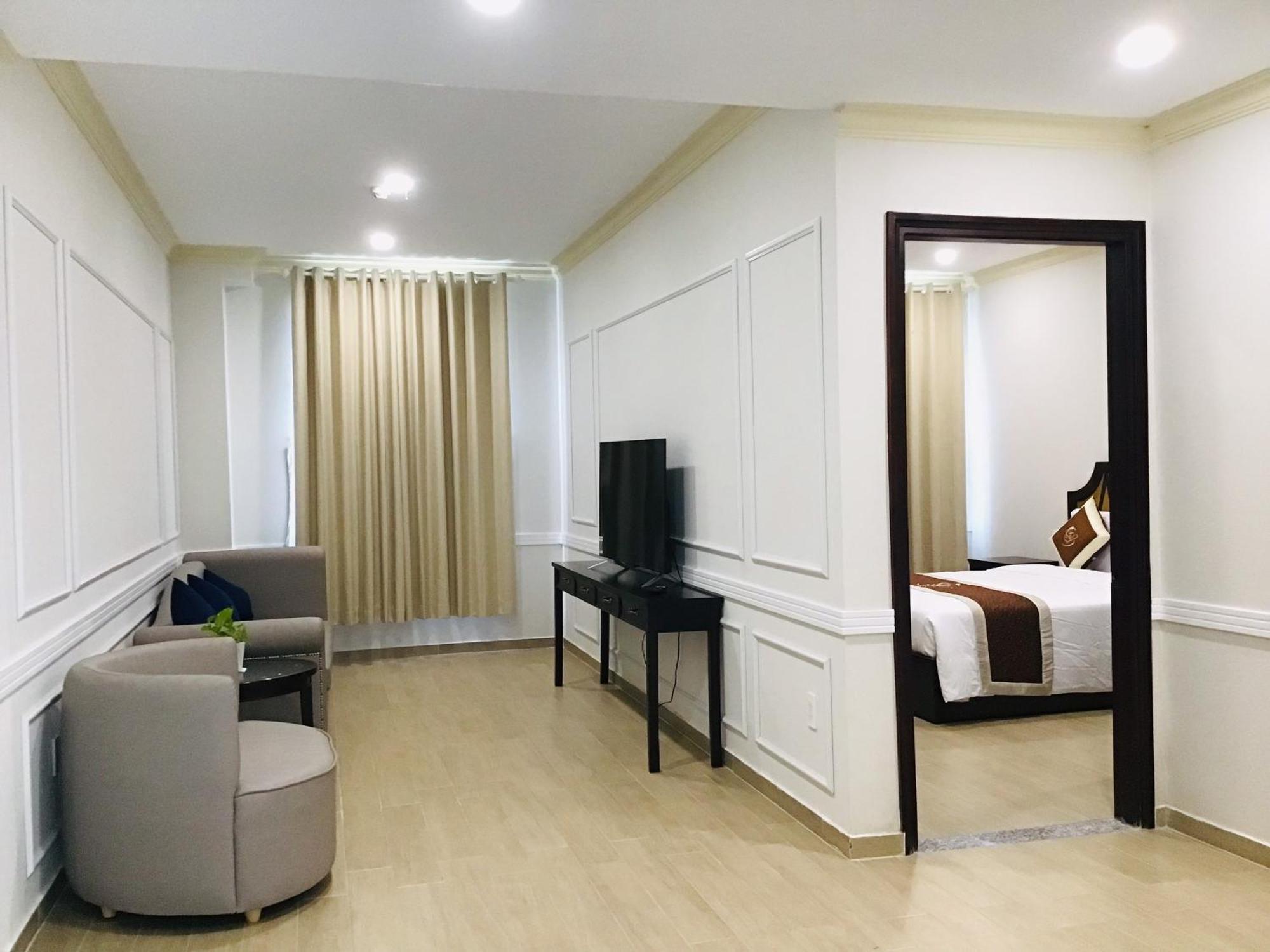 Que Toi Hotel Soc Trang Bagian luar foto