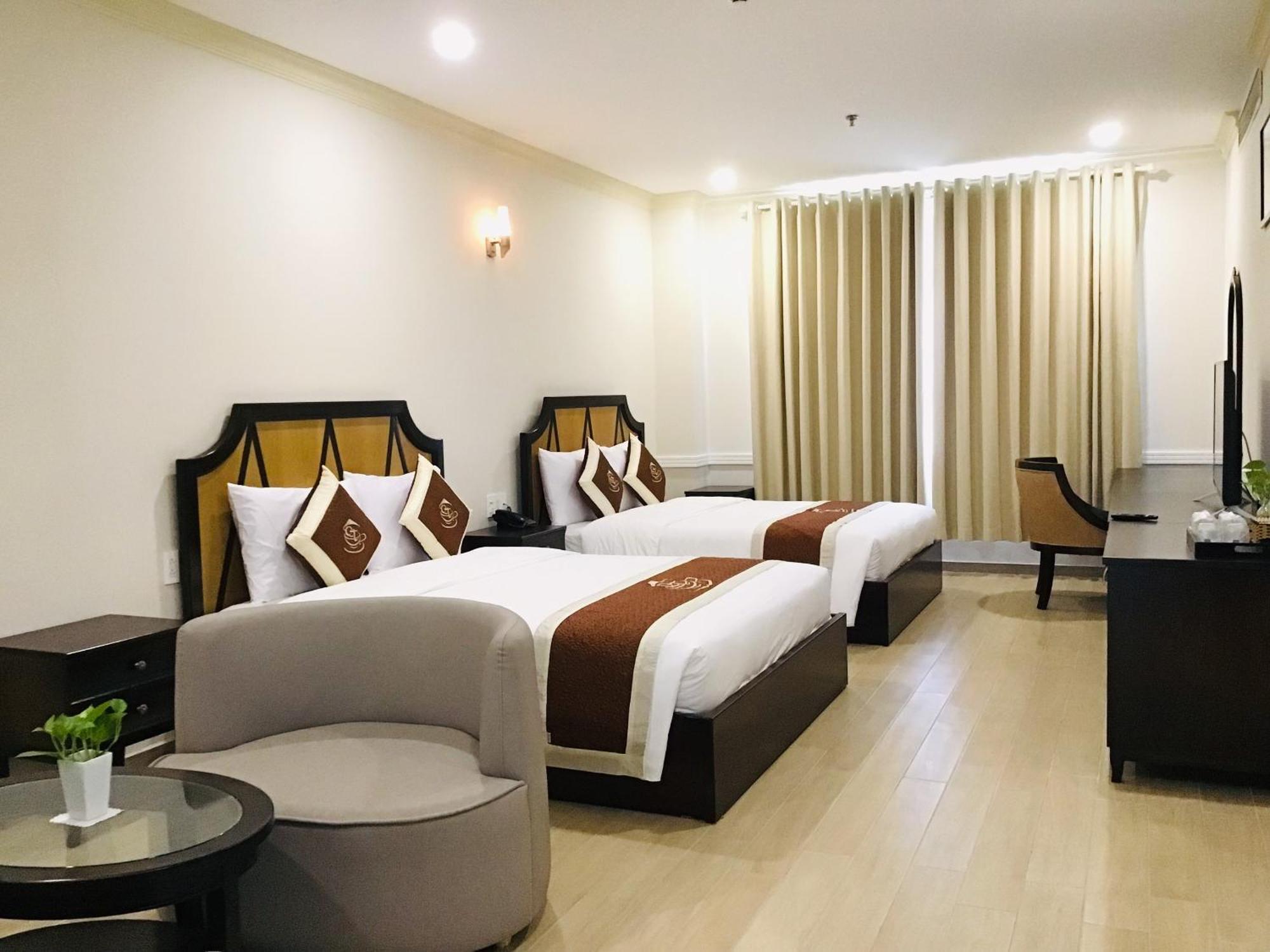 Que Toi Hotel Soc Trang Bagian luar foto