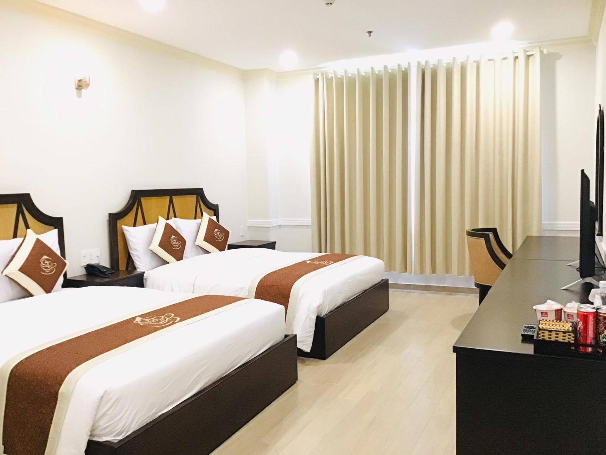 Que Toi Hotel Soc Trang Bagian luar foto