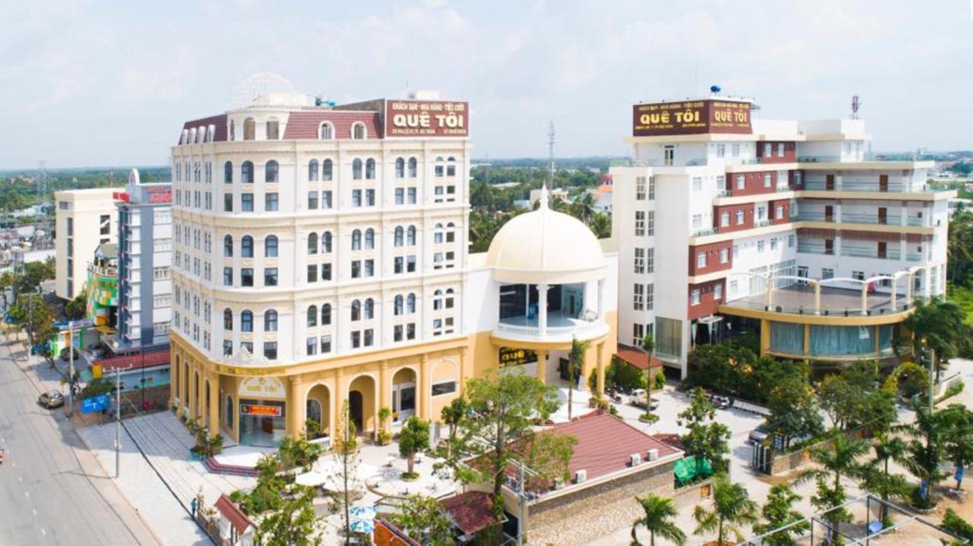 Que Toi Hotel Soc Trang Bagian luar foto